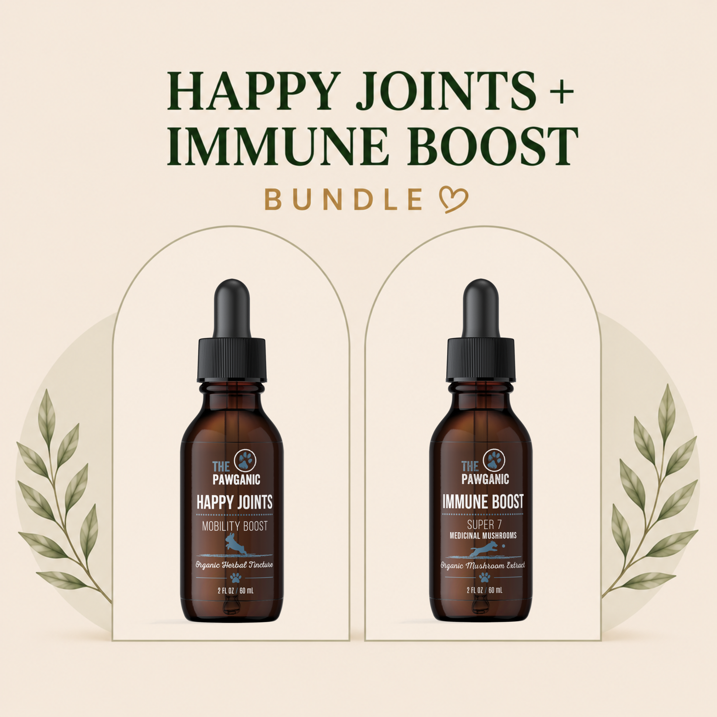 Active Dog Support Bundle – Joint & Immune Health