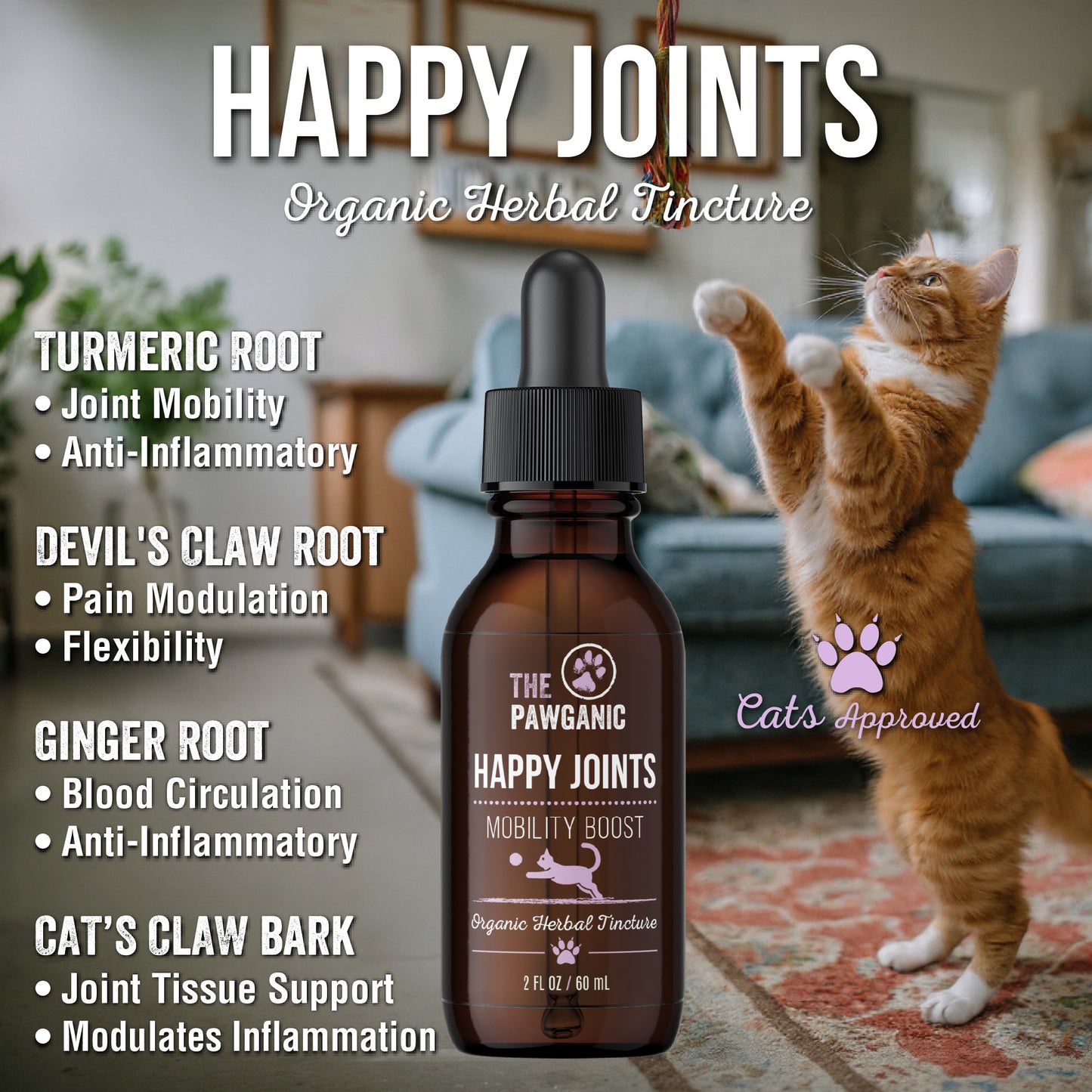 HAPPY JOINTS - MOBILITY SUPPORT - CATS